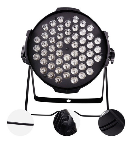 Foco Led Par 54x3w Led Rgbw 