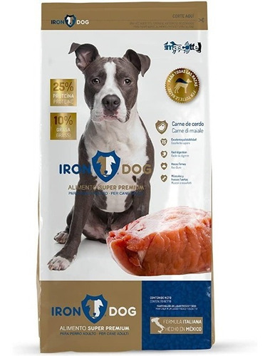 Alimento Premium Iron Dog Adulto 3kg