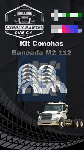 Kit Concha Bancada Freightliner M2 112