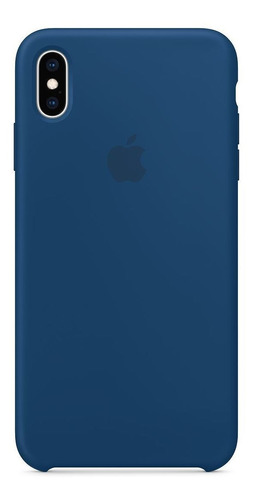 Silicone Case Blue Horizon- iPhone XS Max