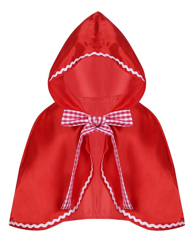 Capa Roja Para Fiesta De Halloween, Cosplay, Niñas Y Niños,