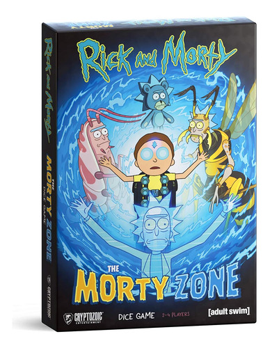 Dados Criptozóicos Rick & Morty: Jogo Animado E Temático