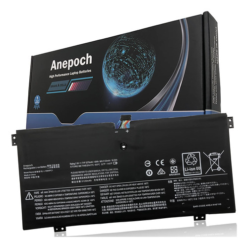 Anepoch L15m4pc1 Batería De Repuesto Para Portátil Lenovo