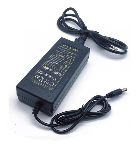Transformador 12v 5a Fuente Poder Cámaras Cctv Led Dvr