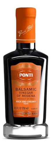 Ponti Vinagre Balsámico De Módena, 8. - L a $471478