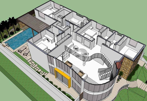 Imagem 7 de 8 de Casa Com 5 Dormitórios À Venda, 400 M² Por R$ 1.499.900,90 - Jardim Millenium - Sorocaba/sp - Ca0651