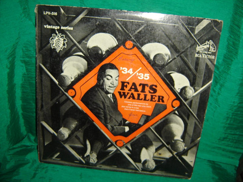 Fats Waller - 34/35 Jazz Piano Vinilo Lp