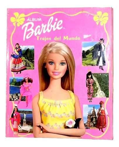 Album De Figuritas Barbie Trajes Del Mundo. Rey
