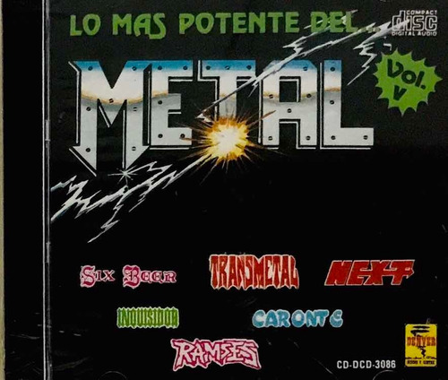 Lo Más Potente Del Metal Vol. 5 Cd Nuevo Sellado
