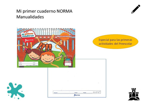 Mi Primer Cuaderno Norma Manualidades Mi Primer Cuaderno