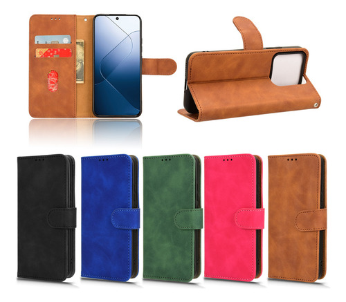 Case For Nothing Cmf Phone1/phone3a/phone3a Pro Wallet Funda De Piel Sintética Suave Con Tapa Y Correa