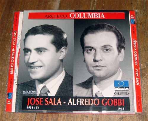 Jose Sala Alfredo Gobbi Archivo Columbia Cd / Kktus