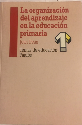 Libro La Organizacion Del Aprendizaje En La Educacion Primar
