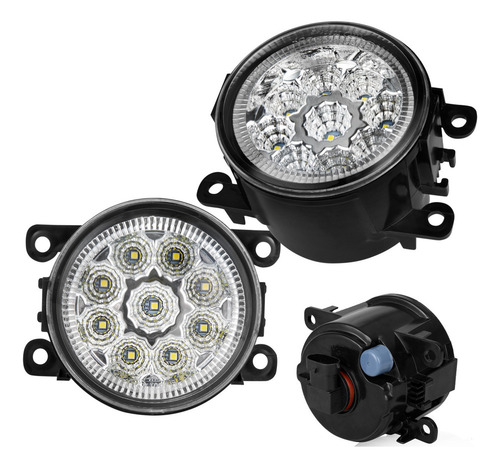 Cd 1 Par- Faros De Luz De Niebla Led De Parachoques