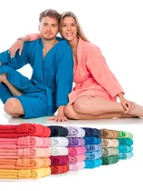 Comprar Batas Toalla Adulto Gruesas 100% Algodon Varios Colores