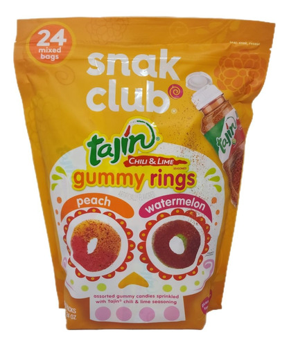 Starfit - Snak Club Tajin Chili & Lime - Paquete Variado De 