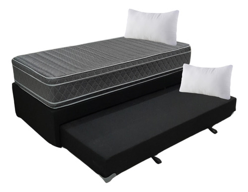 Sommier Carricama Ayfa Colchon Diamante 1 1/2 Plaza 90x190