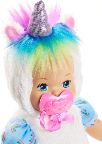 Muñeca Little Mommy Tierna Como Yo Disfraz Unicornio Mattel