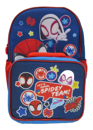 Mochila Con Lonchera Spiderman Man Spidey Spm-74541