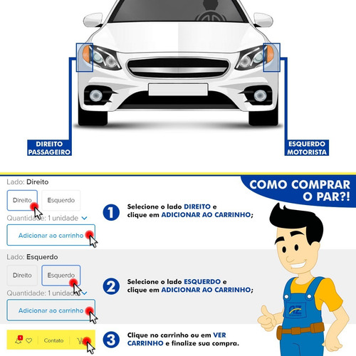 Imagem 5 de 5 de Pisca Partner Berlingo 98 99 2000 2001 2002 03 04 05