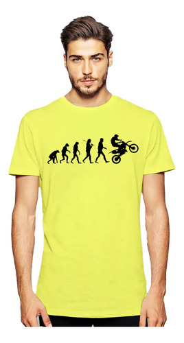 Polera Motociclismo Evolution Hombre Fan Moto