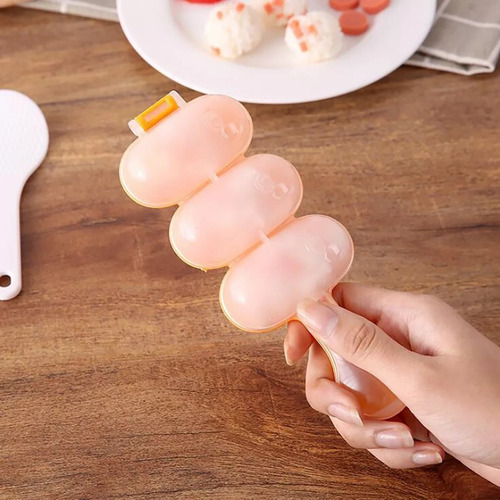 Moldes De Bola De Arroz Sushi Balls Maker Mold Spoon 2pzs
