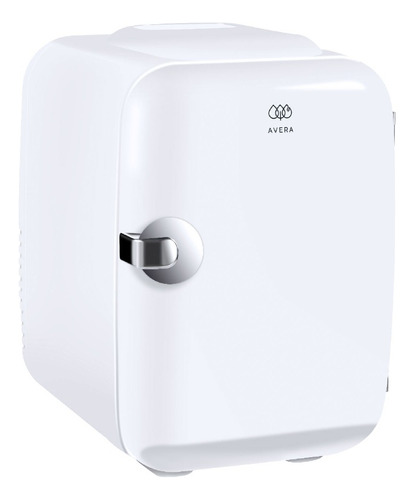Avera Mini Refrigerador 4 Lts Mini Frigobar Auto Y Casa Mr01 Color Blanco
