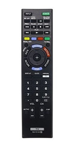 Deha Reemplazo Sony Rm-yd102 Smart Led Hdtv Control Remoto