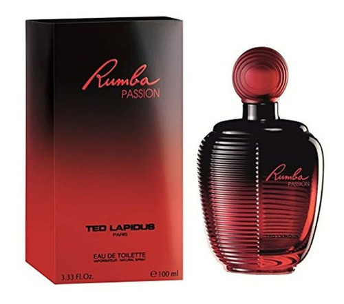 Ted Lapidus Rumba Passion Mujeres Eau De Toilette Spray, 3.3