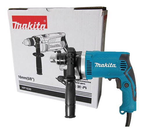 Imagen 7 de 10 de Taladro Percutor Atornillador 13mm 710w Makita Hp1630