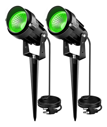 Luces Led Verdes Paisaje 110v 120v Ip66 Halloween Navidad Ja