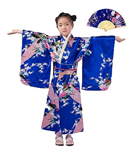 Conjunto Asiático Kimono Japonés Para Chicas Y Mujeres Adult