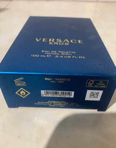 Versace Eros Amaderado 100 Ml - Perfume Italia