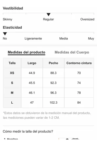 Talla mediana en pantalon sale