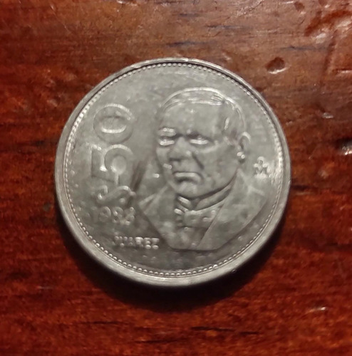 Moneda Antigua De $50 Pesos Año 1988