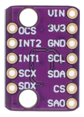Bmi160 Sensor Acelerometro / Giroscopio 6dof Esp32 Raspberry