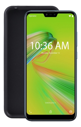 A Funda De Tpu Negra Pudding Para Asus Zenfone Max Shot Zb634