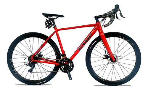 Bicicleta Camp Gravel De Aluminio Nuevas Color Rojo Tamaño Del Cuadro 51 Cm