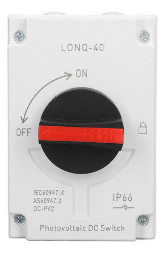 (lonq-40) Interruptor De Aislamiento De Corriente Continua F