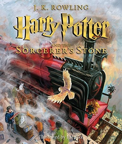 Harry Potter Y La Piedra Filosofal Ilustrado En Ingles