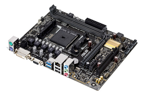 Placa Base Asus A68hm-k Con Conector Fm2/fm2+pci-e 3.0 Ddr3