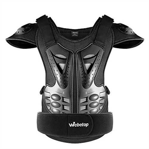 Chaleco Protector Para Pecho Negro, Marca Webetop