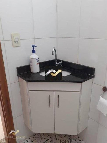 Imagem 23 de 27 de Cobertura Com 2 Dormitórios À Venda, 122 M² Por R$ 450.000 - Vila Homero Thon - Santo André/sp - Co1409