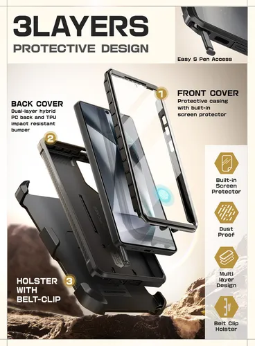 Capa Capinha Case Supcase Ubp Para Galaxy S25 Ultra 6,9 Pol