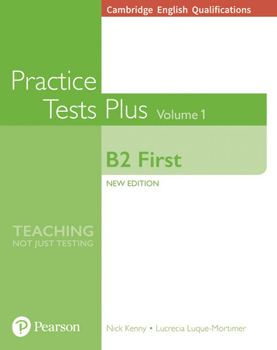 Libro Cambridge English Qualifications: B2 First Volume 1 Pr