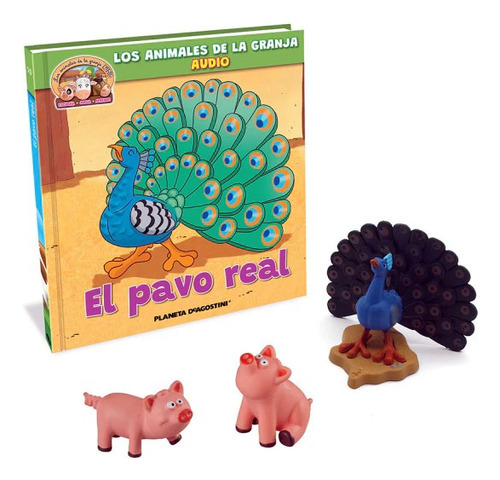 Animales De La Granja Con Audio, De La Nacion. Animales De La Granja Con Sonidos Editorial Planeta Deagostini, Tapa Dura En Español, 2025
