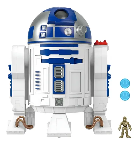 Imaginext Star Wars Play Set R2 D2 - Mattel Hxg52 Multicolor