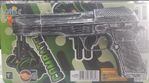 Arminha de Brinquedo Pistola Arma plástica solta faisca - Escorrega o Preço