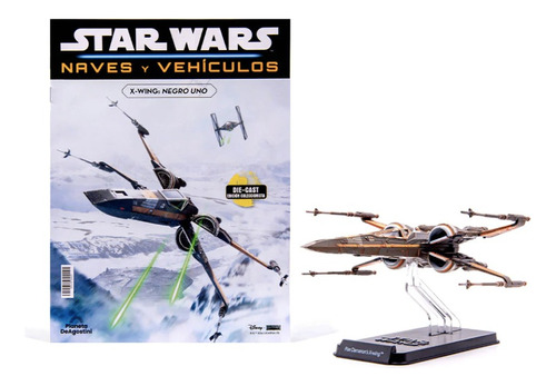 Star Wars Naves Y Vehículos Fascículo 3 + X- Wing: Negro Uno