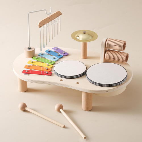 Juego De Batería Para Niños, Juguete Educativo De Música